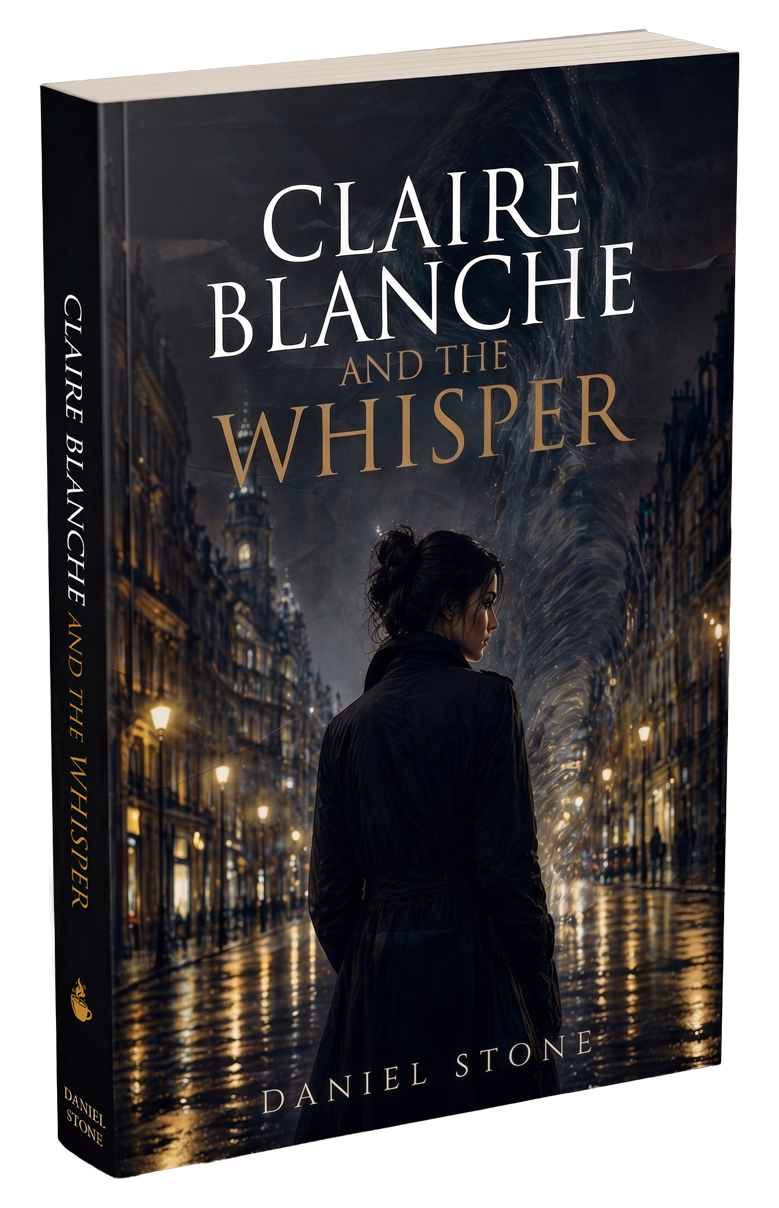 Official cover of Claire Blanche and the Whisper by Daniel Stone